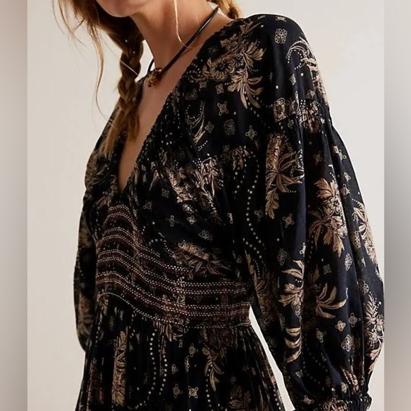 FREE PEOPLE Golden Hour Border Maxi
Bohemian Printed Dress Size M - Picture 3 of 16